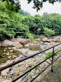 The famous valley located in Gwangyang, Jeollanam-do.