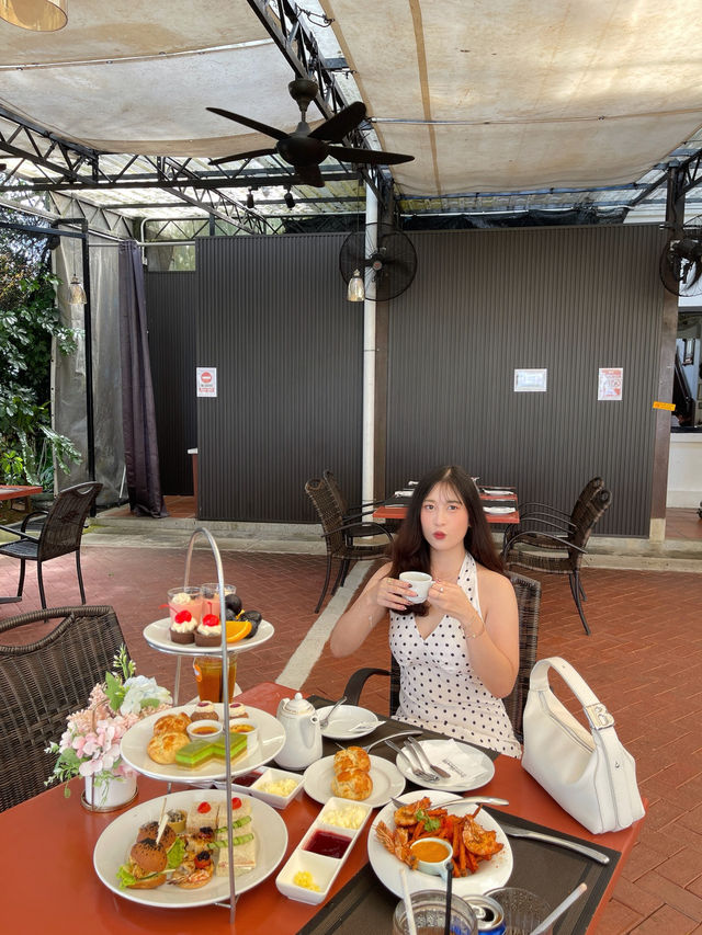 🥨 รีวิวร้าน Afternoon Tea ปีนังมาเลเซีย ✨🌞🫖 