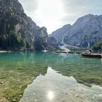 ☀️ SonnySideUP: Stillness at Lake Dobbiaco