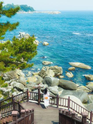 Healing Travel Destination in Yangyang with Blue Seas and Forest Trails
