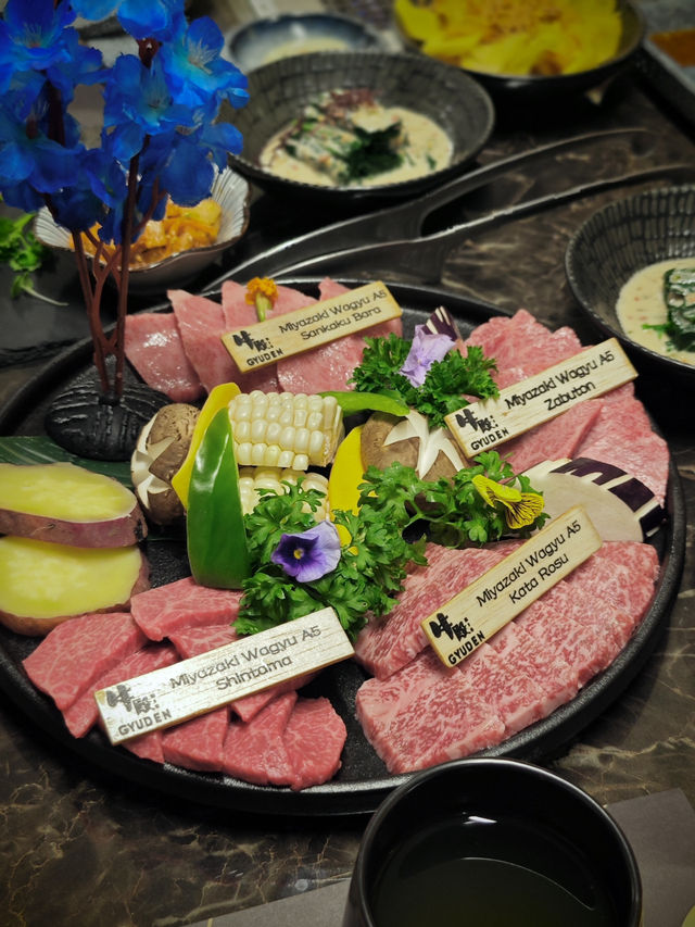 Dinner at Gyuden Yakiniku in The Hub SS2 was chef's kiss!