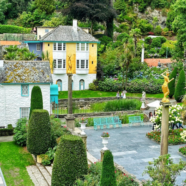 North Wales: Portmeirion - The Colorful Fairytale Village! 🌈🏰