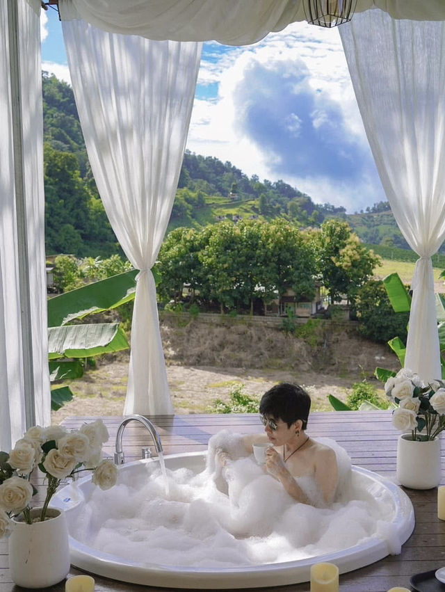 เจอเขา  โฮมสเตย์ อ.แม่แตง จ.เชียงใหม่