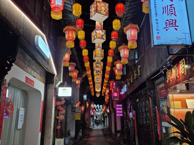 เที่ยวไห่หนิงยามค่ำคื่น เขตประวัติศาสตร์⛩️
