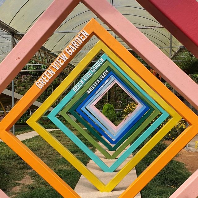 Colorful Green View Garden in Cameron Highlands