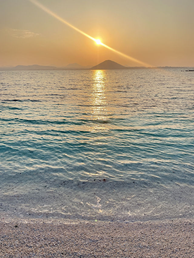 西濱白沙🏖️珊瑚海邊🪸濟州牛島八景之一！