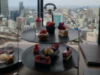 스카이 다이닝 텐구(Sky Dining 天空) ストロベリーアフタヌーンティー(딸기애프터눈티)