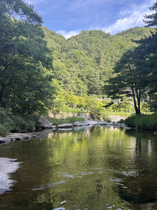 거창 월성계곡- 물놀이 하기 좋은 여름 휴양지! 