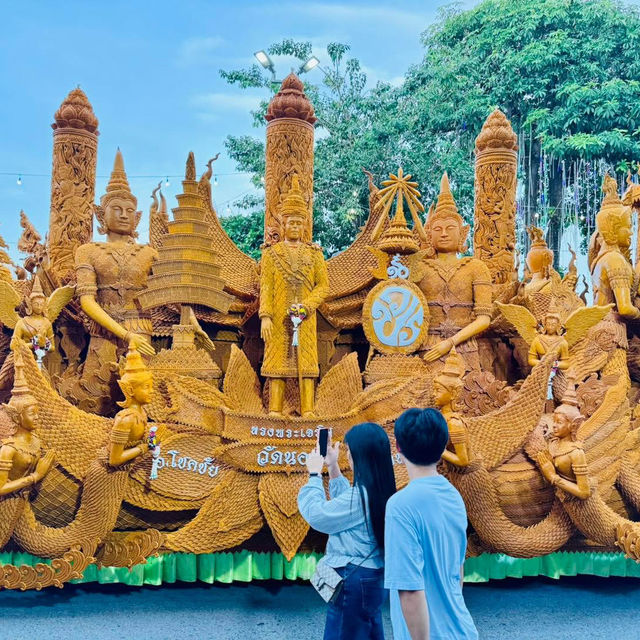 งานแห่เทียนโคราช ศาสตร์ศิลป์ถิ่นย่าโม ประจำปี 2568