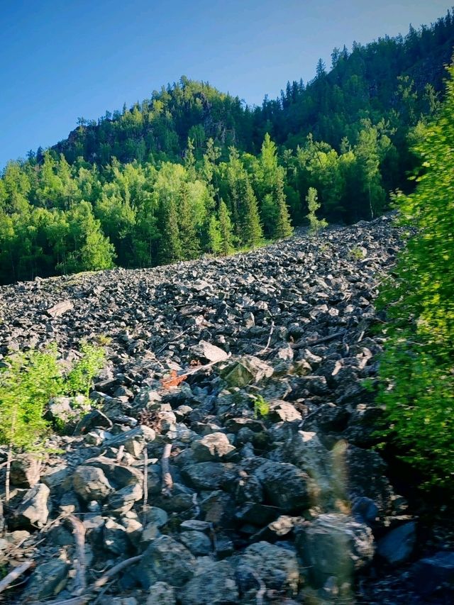 Kanas: Scenery on the Way Back