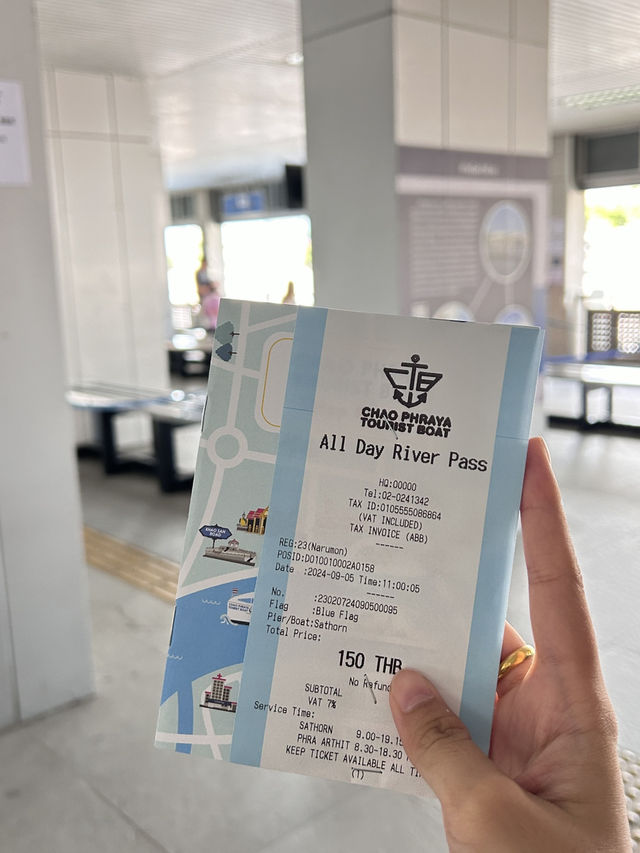 รีวิวเที่ยวคนเดียว นั่งเรือด่วนเจ้าพระยา