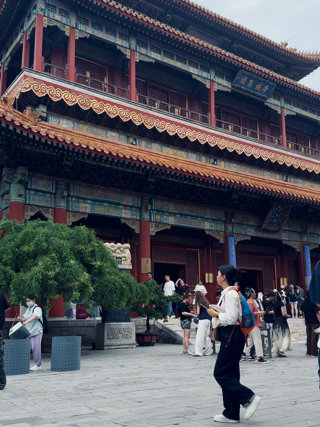 Quiet Power of Yonghe Temple: A Late Afternoon Visit ☀️