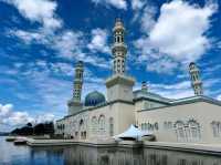 Kota Kinabalu's Architectural Marvel Floating On Sea