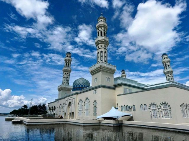Kota Kinabalu's Architectural Marvel Floating On Sea