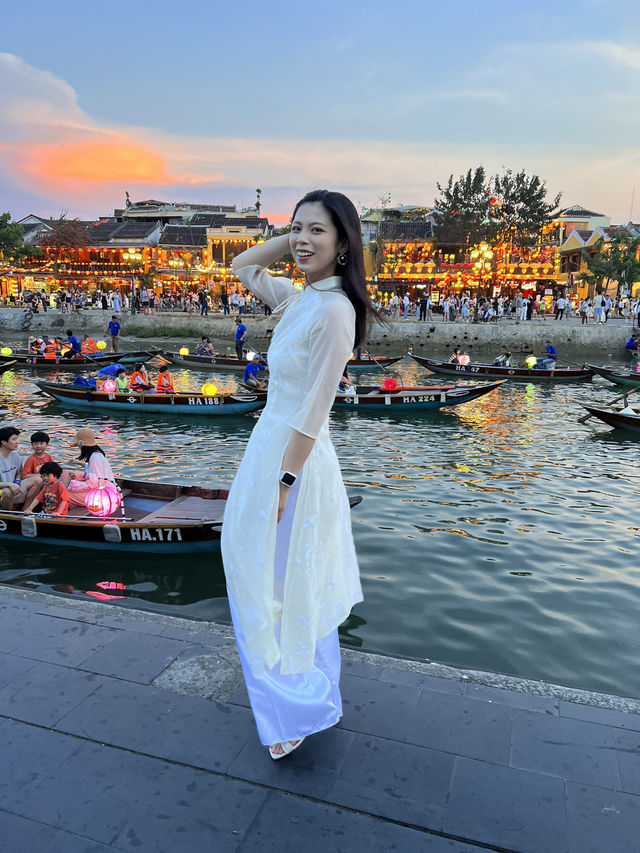 越南 會安古城  奧黛服體驗 越南 會安古城  奧黛服體驗