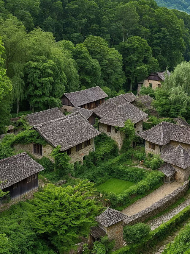 Ancient village in Lishui