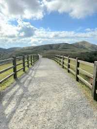 The country roads of Qingtiangang Grasslands