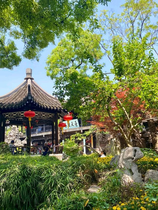 奇石幻夢,修竹計時之處