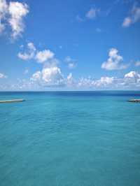 鼓浪嶼號上的極致蔚藍海景 🌊