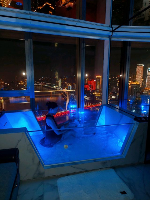 Chongqing skyline right at your window! ✨