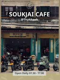 SOUKJAI CAFE (สุขใจคาเฟ่) – ท่าแขก ☕✨