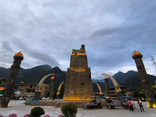 中國之旅茂縣 塔爾坡古村落 特色旅遊