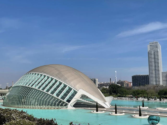 Futuristic Splendor at Ciutat de les Arts i les Ciències