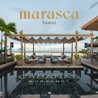 Newly opened accommodation and beach club Marasca Samui
