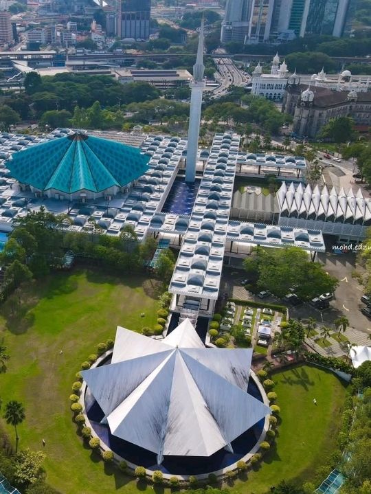 Everything felt calm and peaceful, The architecture reflects the timeless beauty of Islamic mosques, with a unique modern twist.