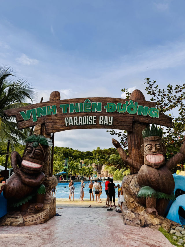 🌴 Slides, Beaches, and Smiles – Sun World Hon Thom