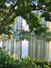 A Secluded Paradise by a Natural Lakeside Limestone Cliff