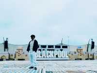 Letters Underfoot, Light Overhead: My Blackpool Promenade Moment