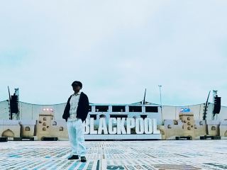 Letters Underfoot, Light Overhead: My Blackpool Promenade Moment