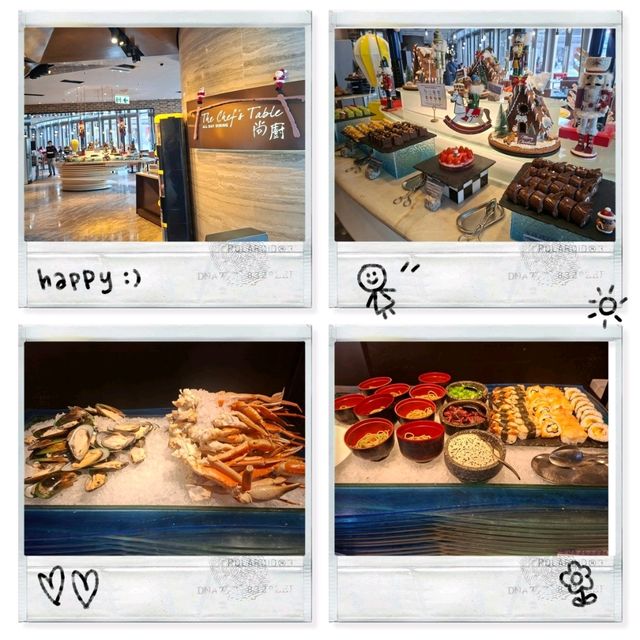 ✨️將軍澳五星級酒店自助午餐🤤多款刺身生蠔選擇🤭多甜品吃
