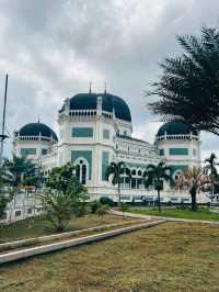 THE GRAND MOSQUE OF MEDAN.