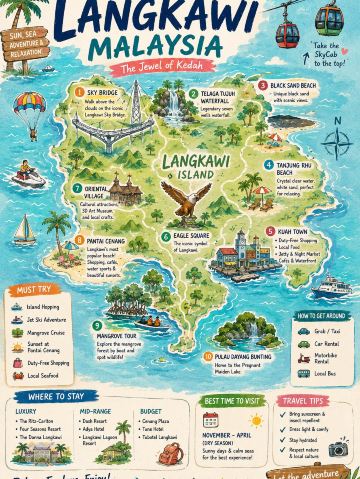 ＊Langkawiページ＊ Discover Malaysia's Tropical Paradise 🇲🇾🏝️ Pulau Langkawi