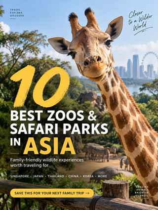 亞洲十大最佳動物園和野生動物園🦒