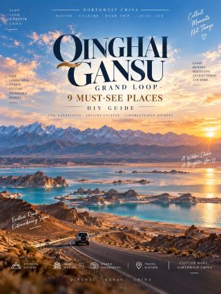 🇨🇳 Qinghai–Gansu Grand Loop · The Ultimate 6D5N DIY Guide✨