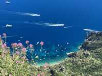 Day overlooking the beautiful view of Capri 🇮🇹