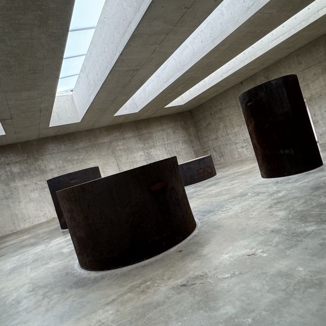 This museum blends, art, humanity and nature.