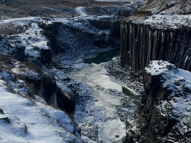 冰島玄武岩大峽谷🇮🇸