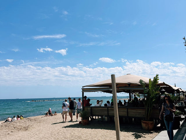 🇪🇸【Barcelona Beach】陽光加持☀️必打卡的地中海沙灘天堂！海風＋熱情＋啤酒＝完美旅程！