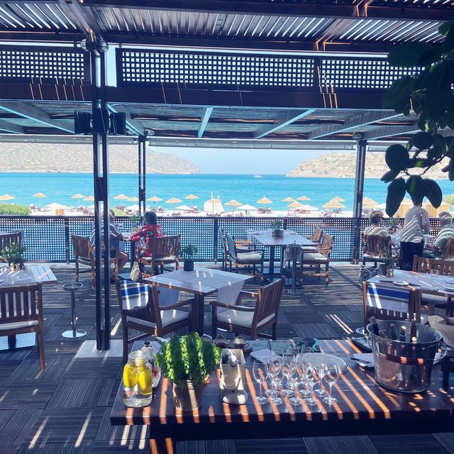 Isola Beach Club-Crete island 🇬🇷 🌮  🍹 