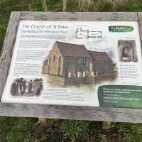 Remains of St Peter’s church 