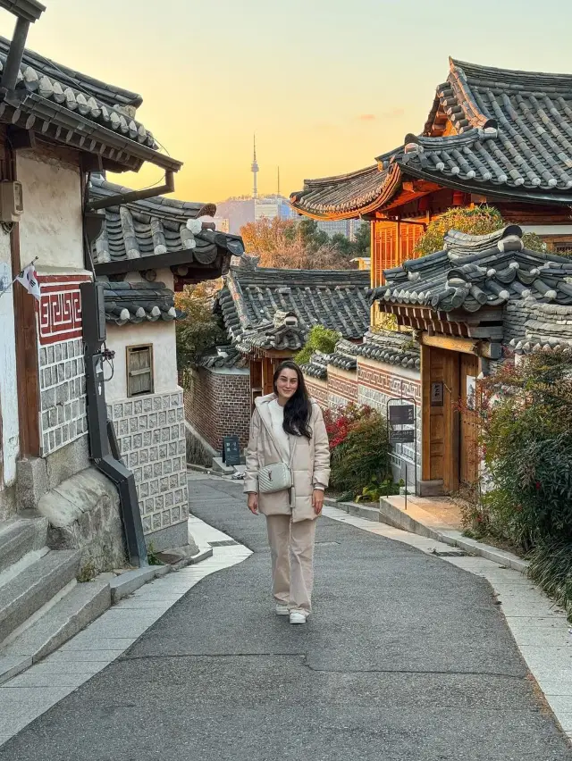 Bukchon Hanok Village.