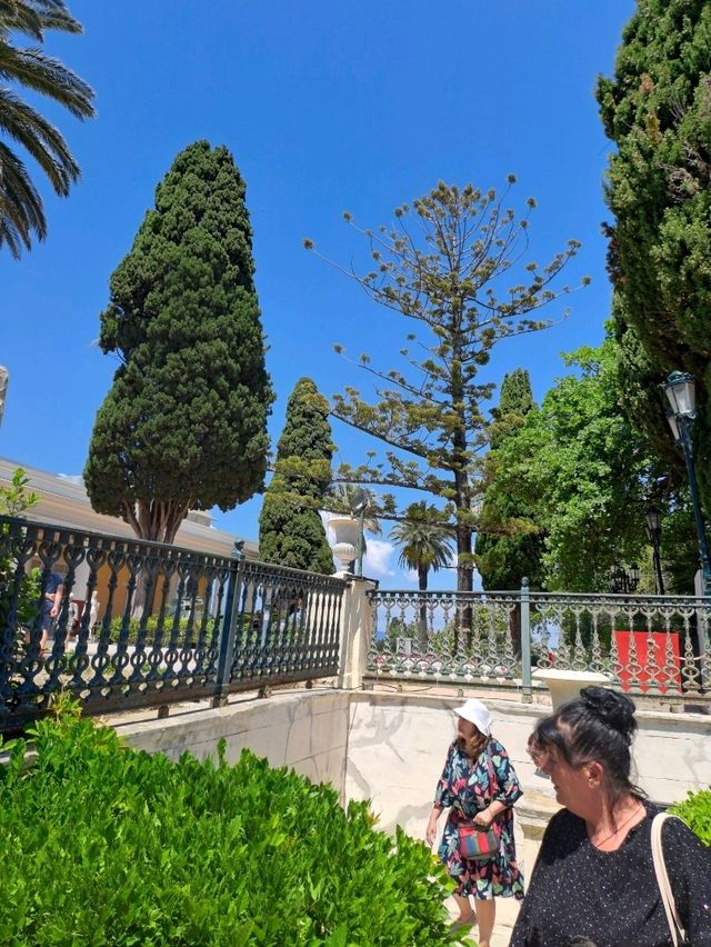 Achillion Palace where princess Sissi iof Austria lived. 