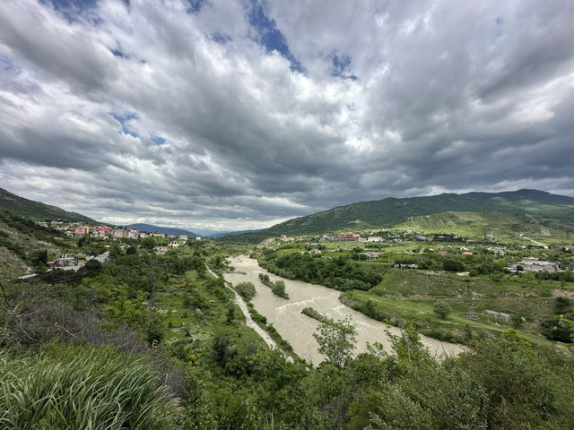 Ancient fortress and stunning view