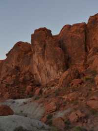 Valley of Fire is a cool place in Nevada 