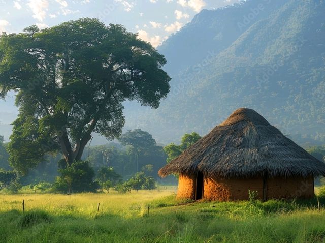ethiopian village home 