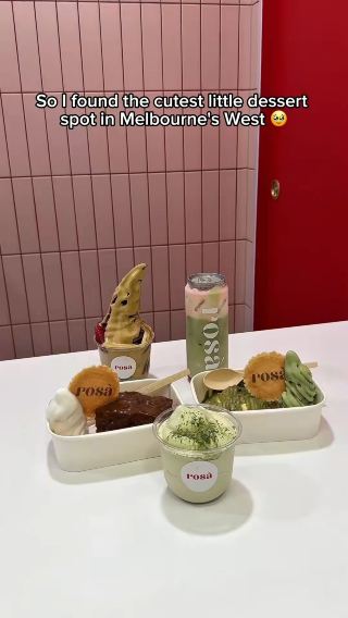 So I found the cutest little dessert spot in Melbourne's West 🥺